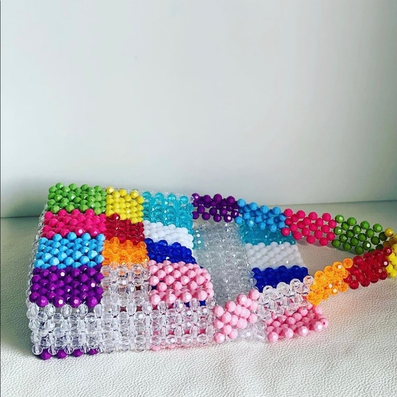 Mini beaded bag - Picture 2 of 2